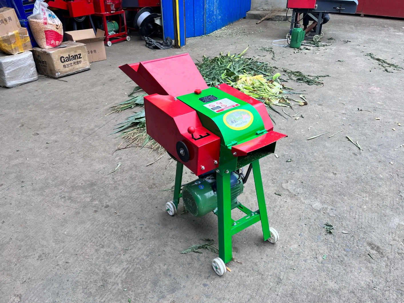 Hay Baler Silage Round Bagrass Chaft Cutter Silage Chaff Cutter Kenya Corn Stalk Crusher