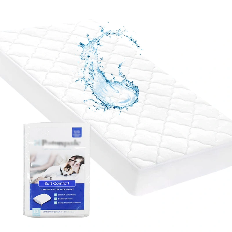 OEM hypoallergéniques Anti-Mite le tissu éponge Matelas couvercle étanche