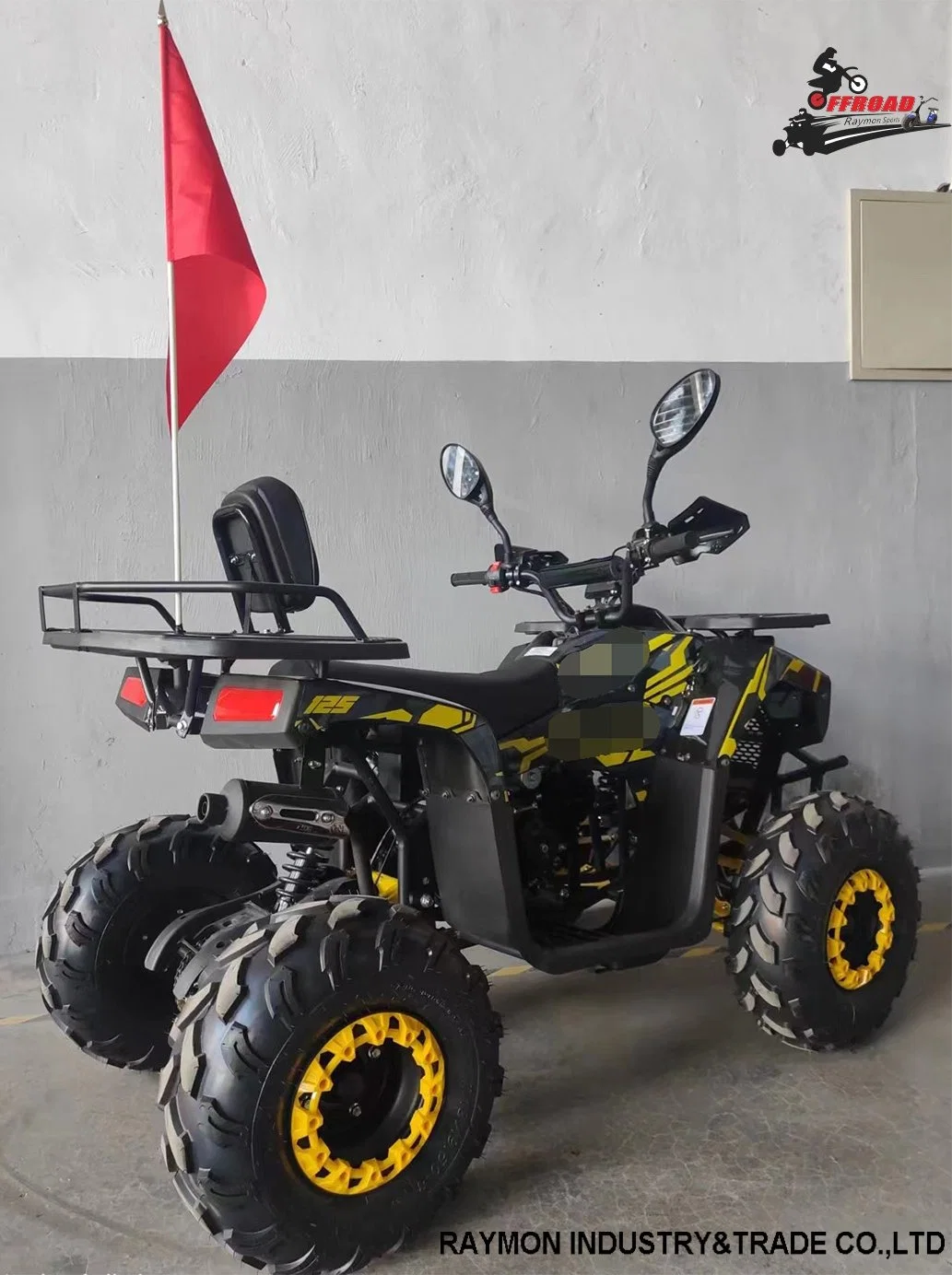 125cc 2WD 4 Radler Quad Mountain Cruiser Automatic ATV