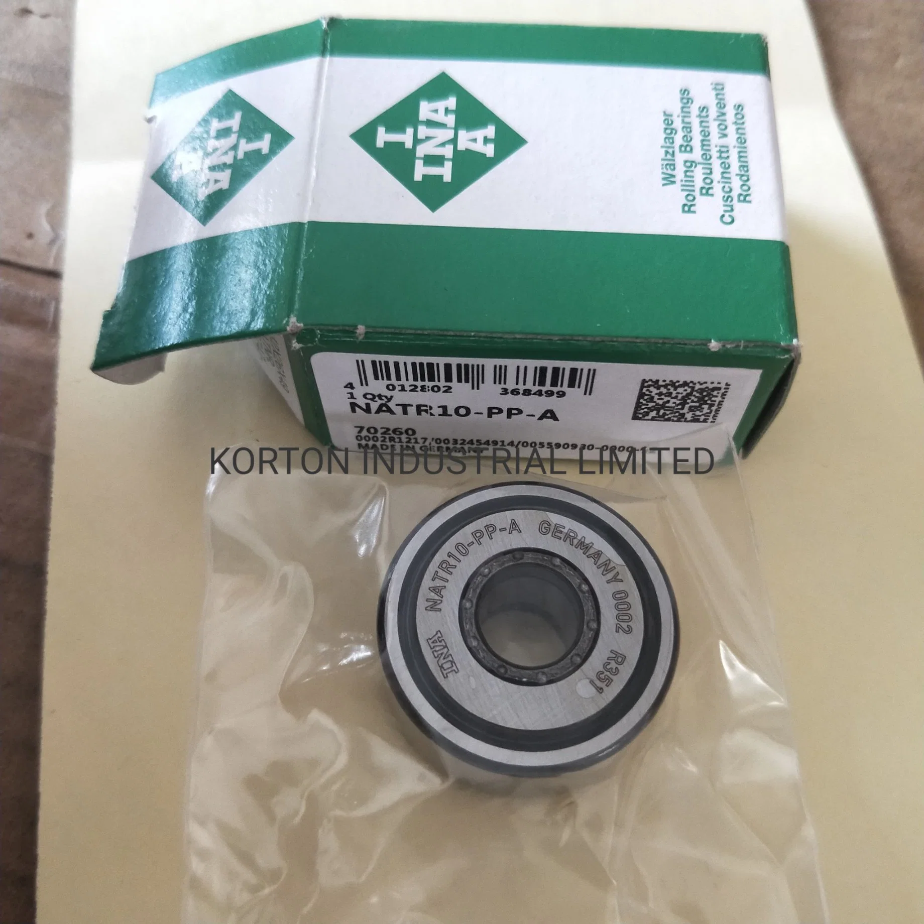 Natr10-PP-a Roller Follower Yoke Type Track Rollers Bearing