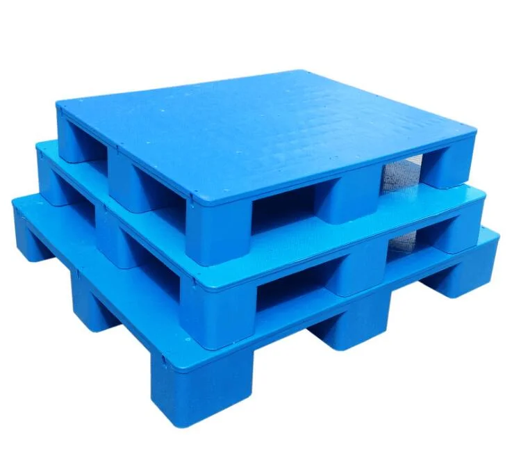 1200X1000mm High Quality Nine Feet Flat Top Single Face Plastic Pallet