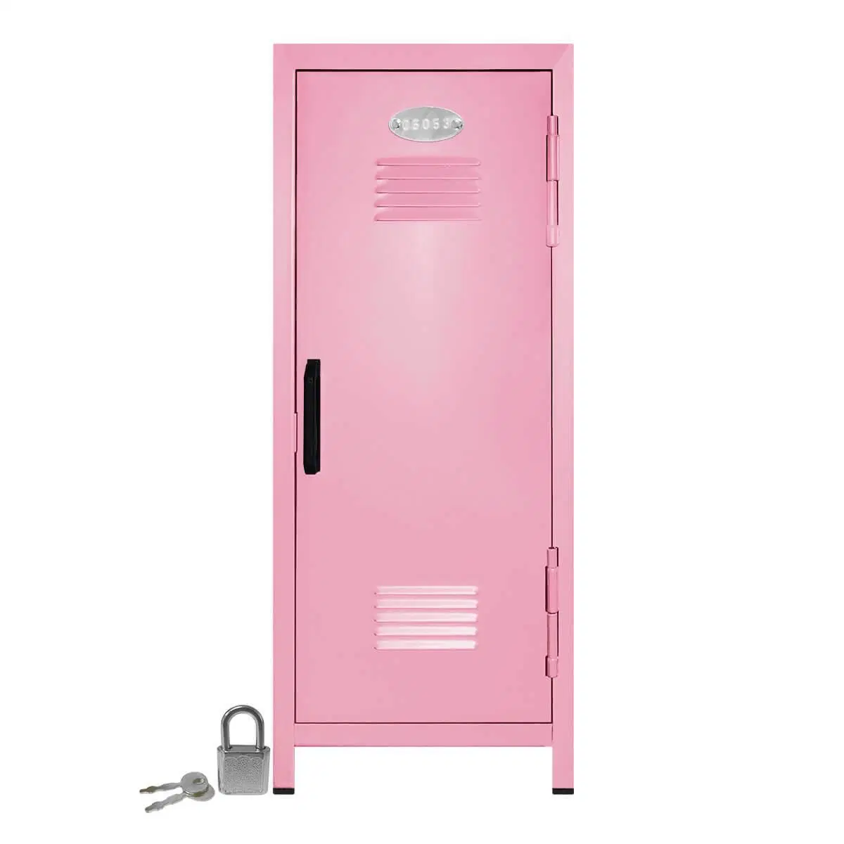 Pink Color Metal Material Mini Locker Barbie Doll Steel Locker