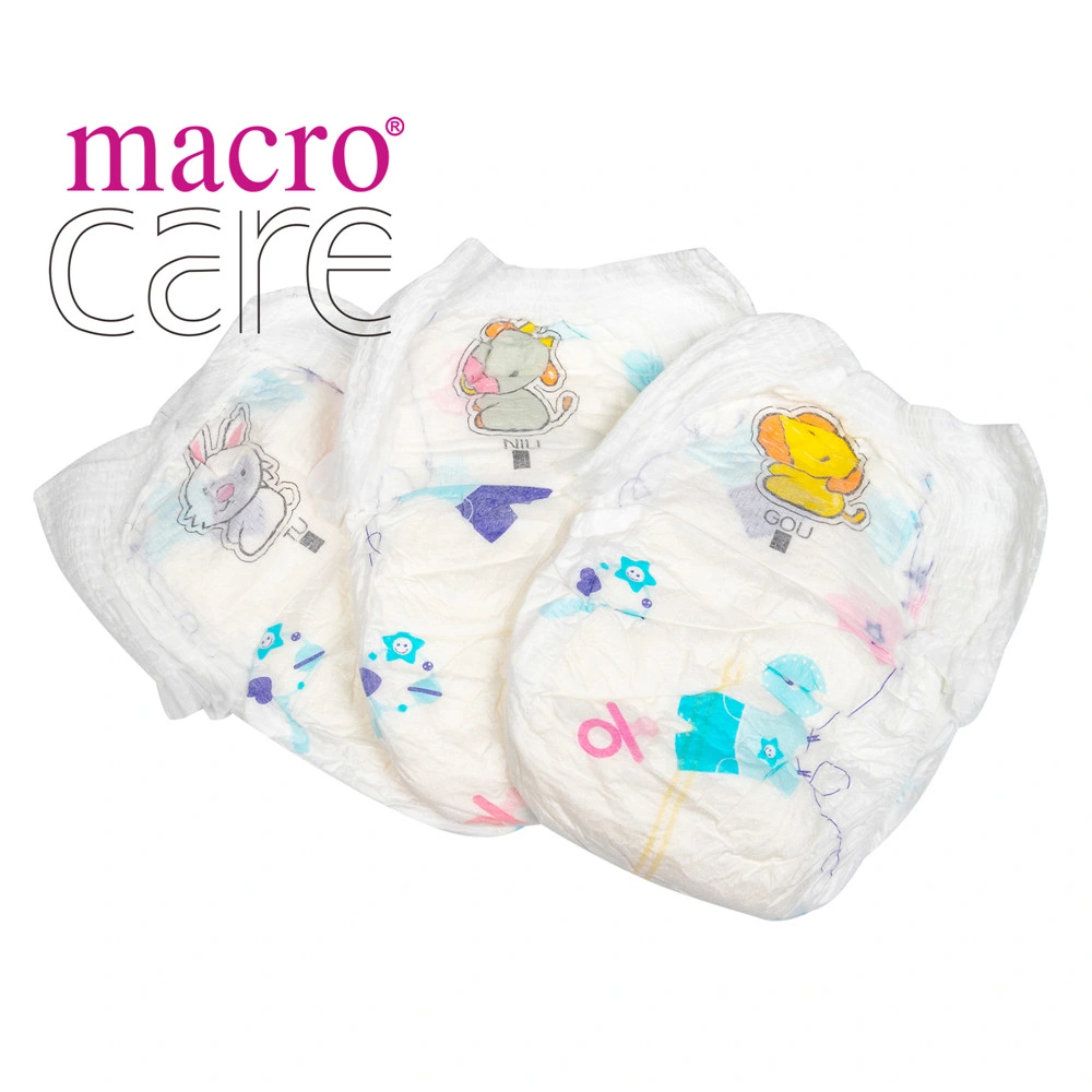 Macrocare OEM Baby Diapers Pull up Pants Baby Training Pants