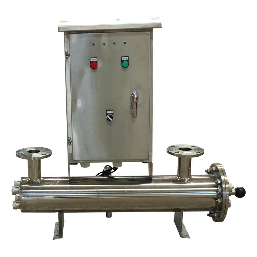 Handle Cleaning 20m3/Hour UV Water Systems Provides Clean and Safe Drinking Water