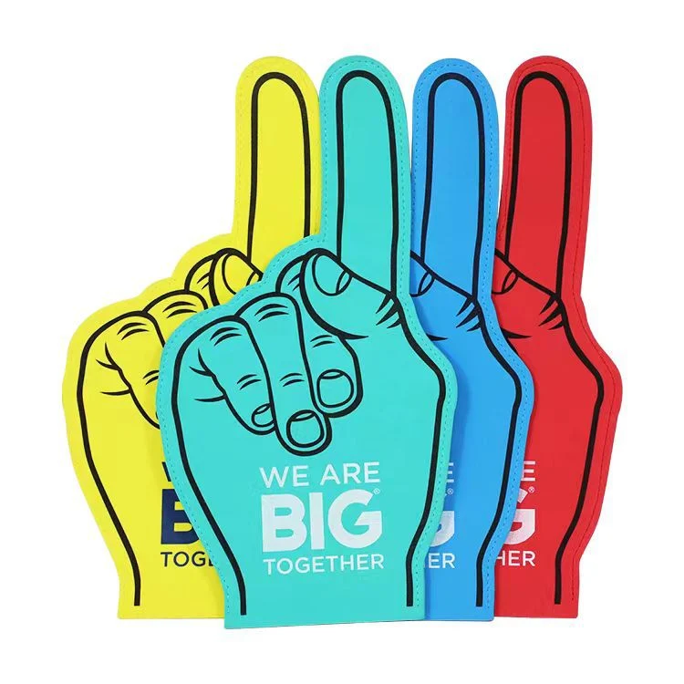 Party Events Cheering EVA Foam Finger Custom Hand