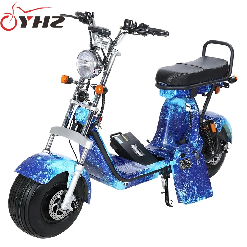 Long Distance High Power Optional Three Battery Climbing Electric Scooter Motorcycle