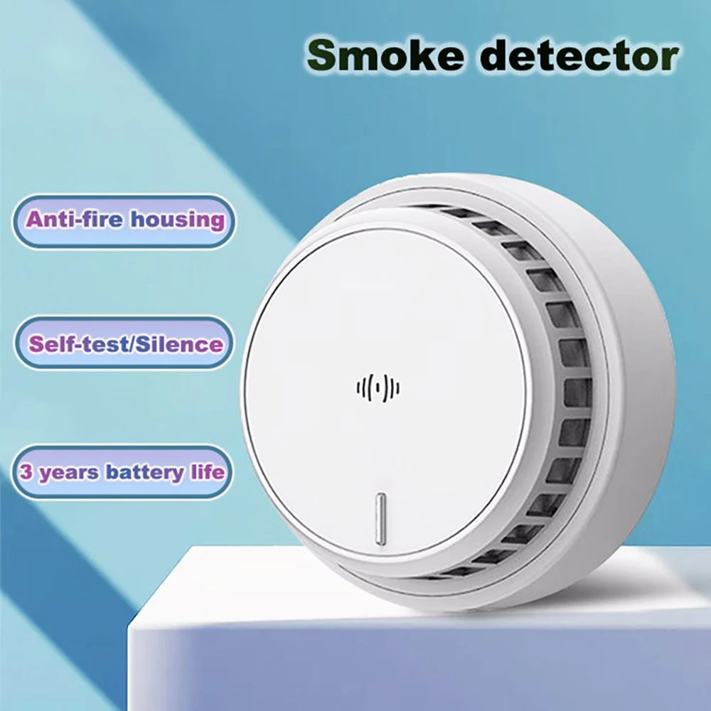 Fire Alarm Home Office Security Independent Smoke Leak Detector