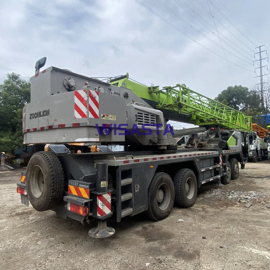 China Used Zoomlion Pickup 35 Ton Truck Mounted Construction Machine Dump Truck Cranes