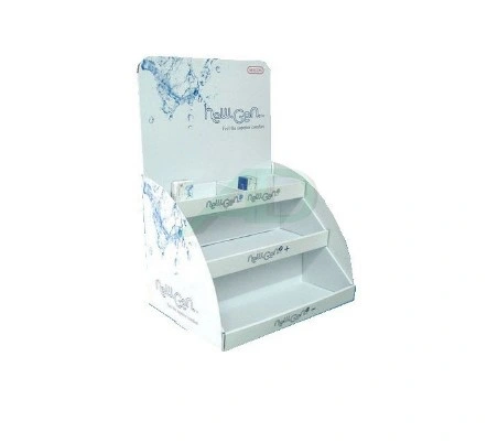 Recyclable Hand Foam Sanitizer Small Bottles Pop POS Counter Display Stand