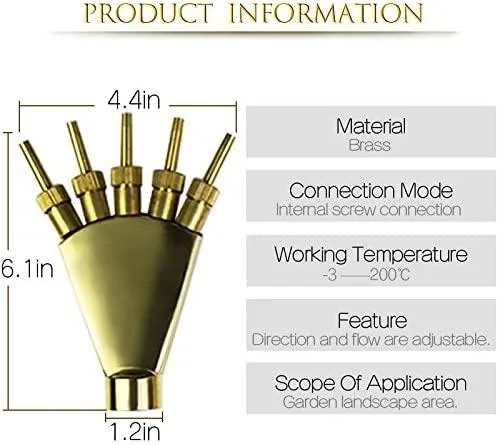 Professional Manufacturer Fountain Nozzles Stainless Straight with in Time Service