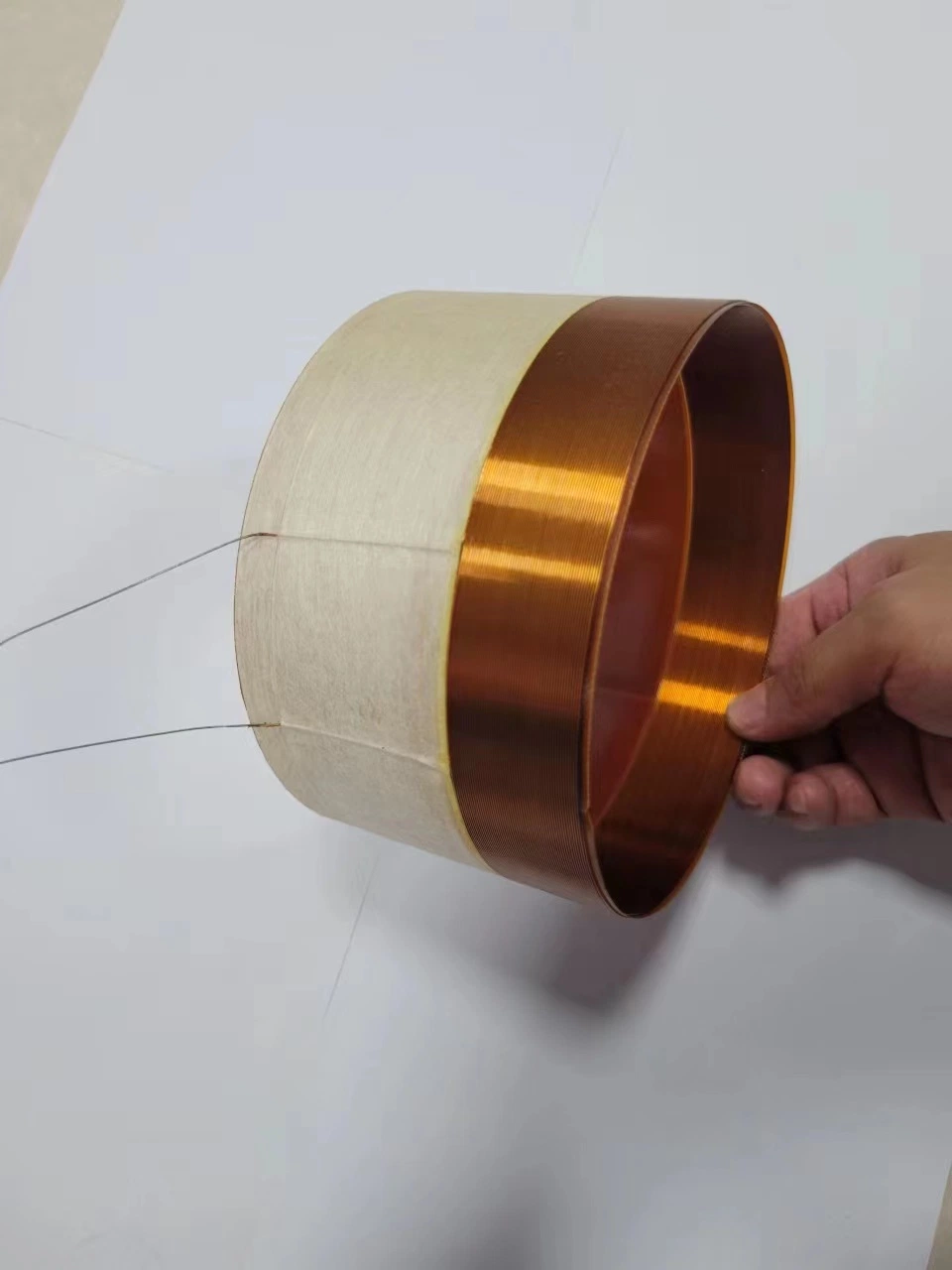 Voice Coil Fiber Glass imprägnierter ehemaliger Kupferdraht für pro Audio-Lautsprecher