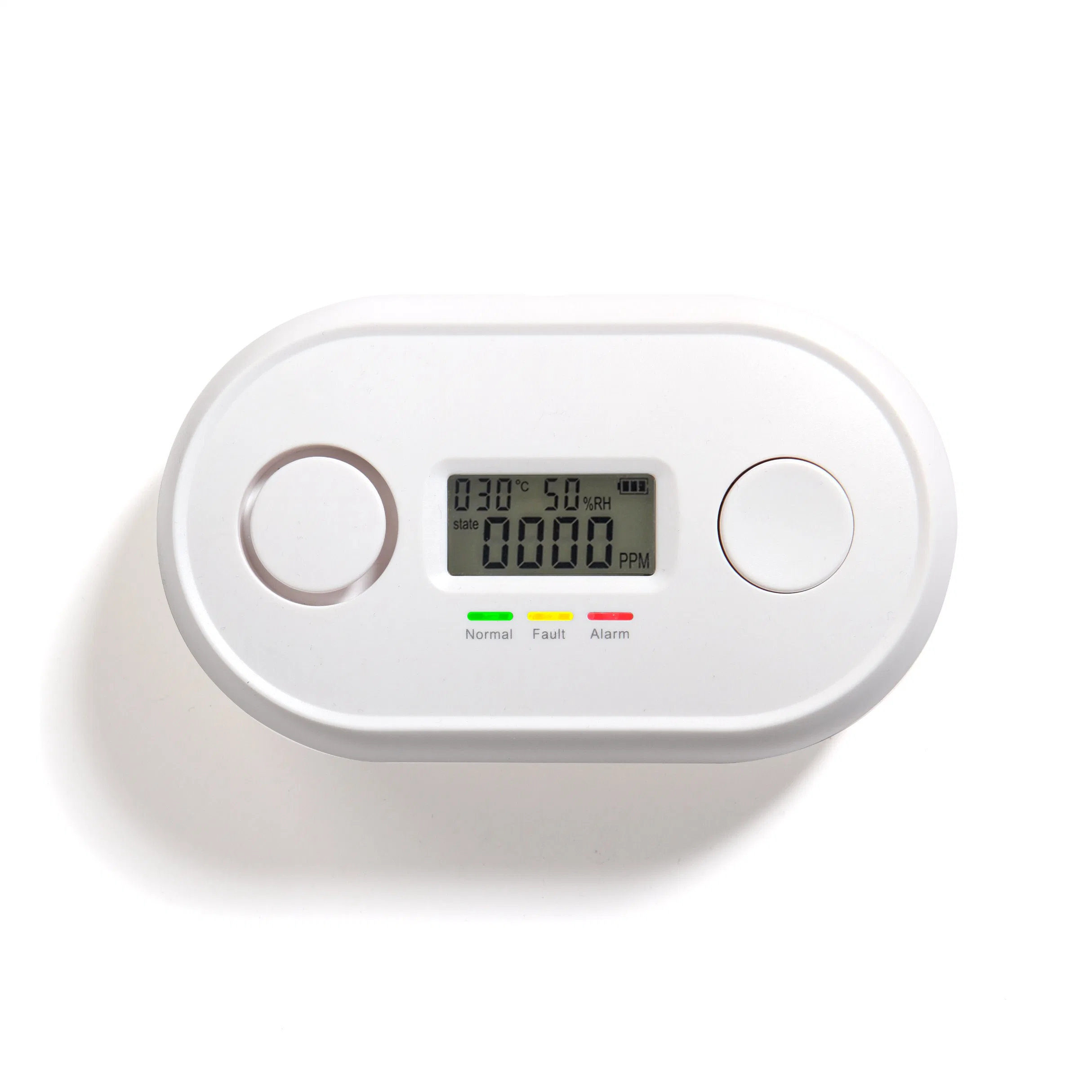 Home Security LCD Carbon Monoxide Detector 10 Years Sealed Lithium Battery Co Alarm Carbon Monoxide Alarms