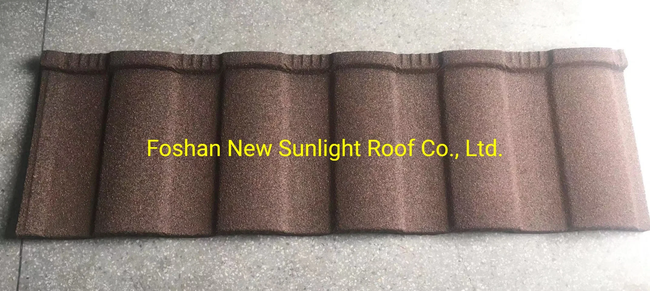 China Construction Material Red Color Zinc Metal Roof Tile, Roofing Tile