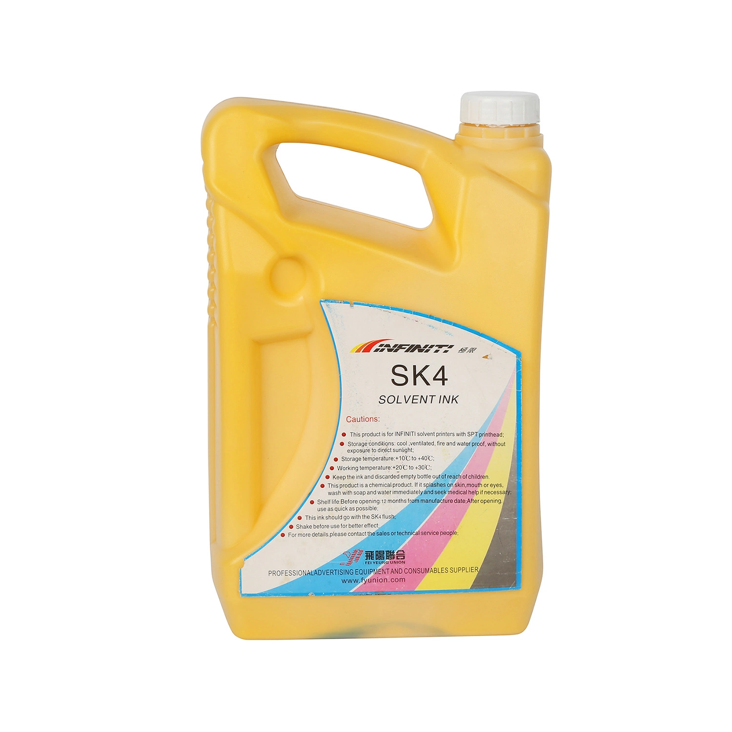 Meilleur prix SK4 Solvent Ink 5L pour Infiniti Spt510-35pl Head Imprimante