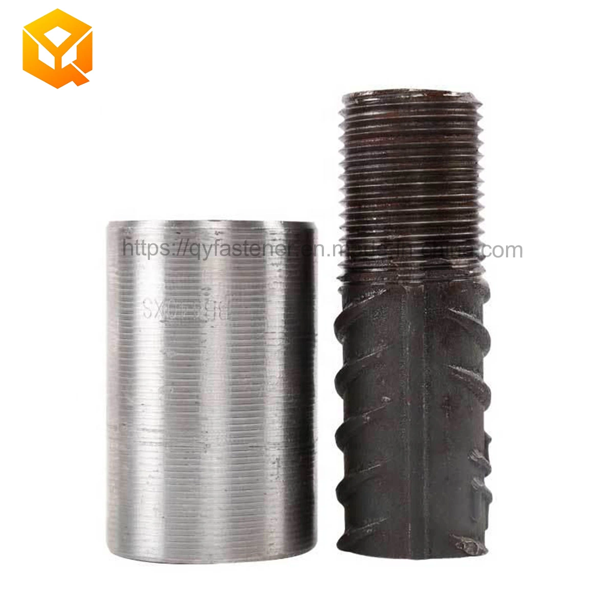 Building Grouted Coupler Reinforced Connecting Threaded Pipe Rebar Embedded Sleeve
