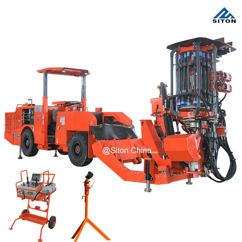 Dl2-HS Hydraulic Production Drill Rig Mining Machine for 3.2m Tunnels