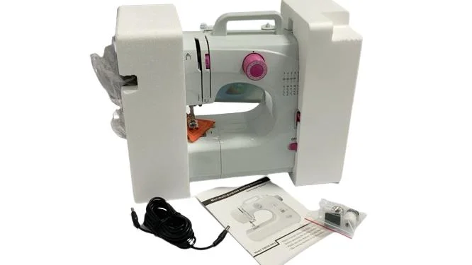 Máquina de costura industrial Wig Sewing com ponta de agulha simples e venda a quente