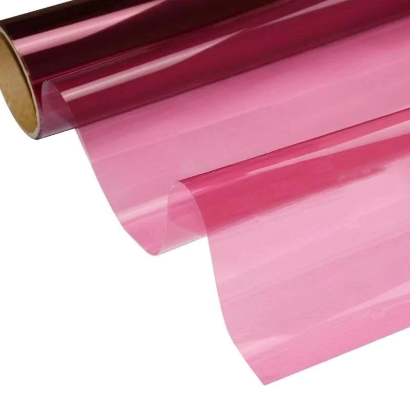 50um Thickness Pet Material Corrosion Resistant Transparent Color Film Photography Film Glass Film Artifact Material Film