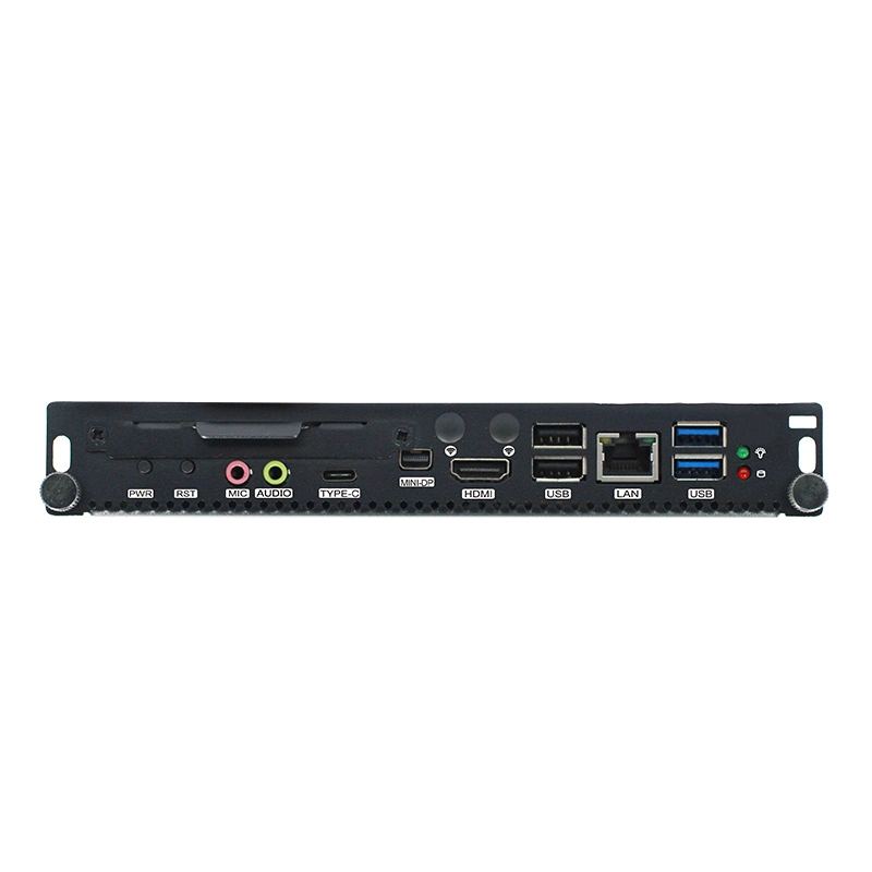 Core I5-10210u placa-mãe OPS a bordo do processador de série móvel 10Ger PC OPS de LAN Gigabit DP HDMI2.0 com porta tipo C de visor duplo