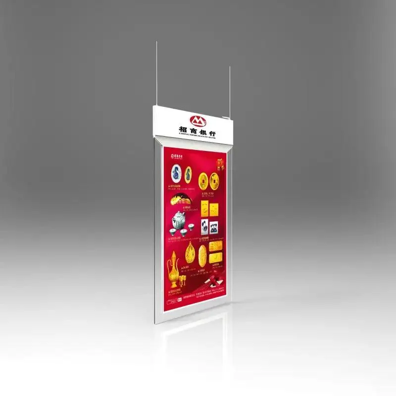 Commercial Advertising Monitor Signage Indoor LCD Hanging Digital Window Display for Shops