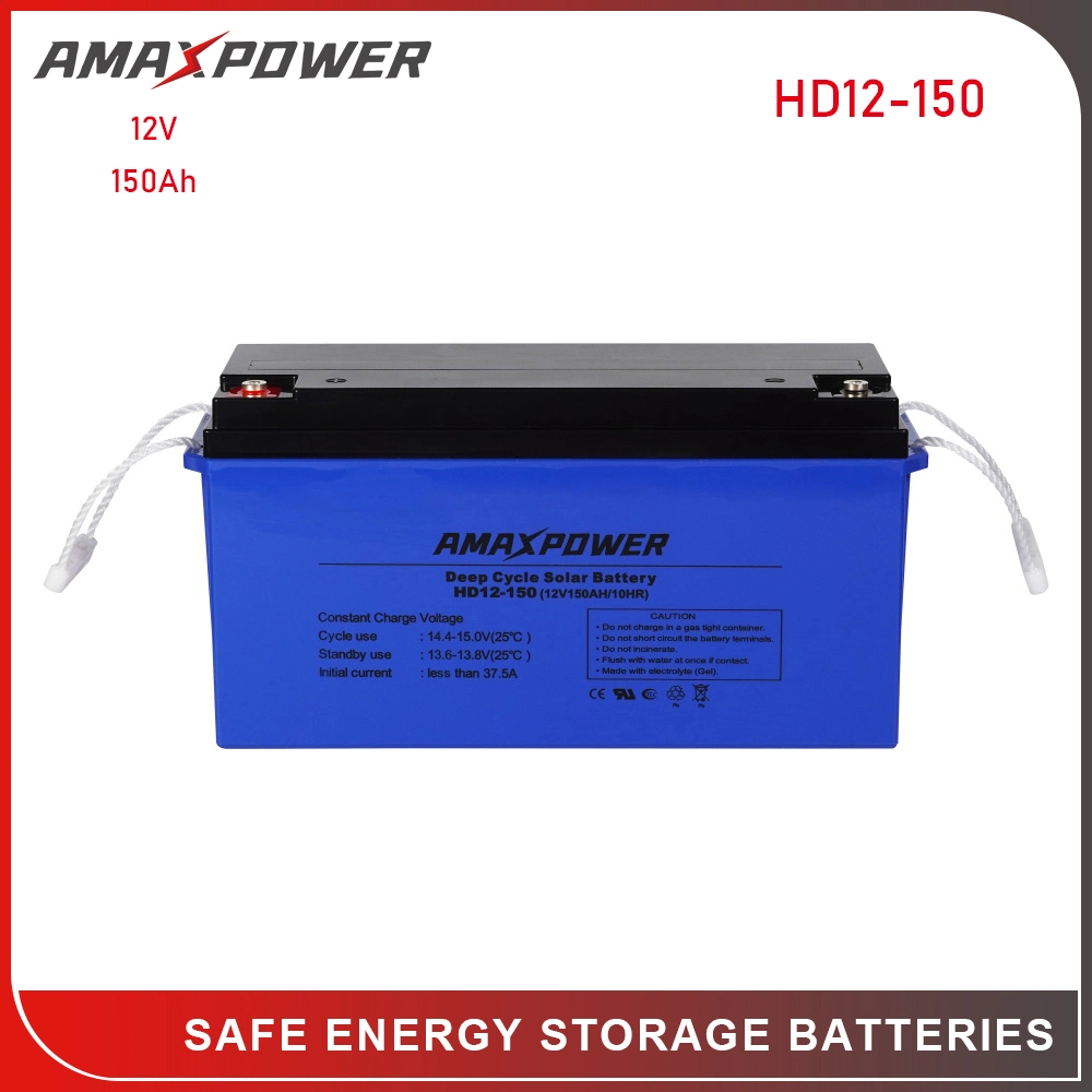 12V/36V/48V 150ah/200ah/250ah Long-Life Deep-Cycle Gel Storage Battery for Solar Panel/Car/UPS/Lighting/House/Cleaning-Machine/Pack/Vehicle/Telecom