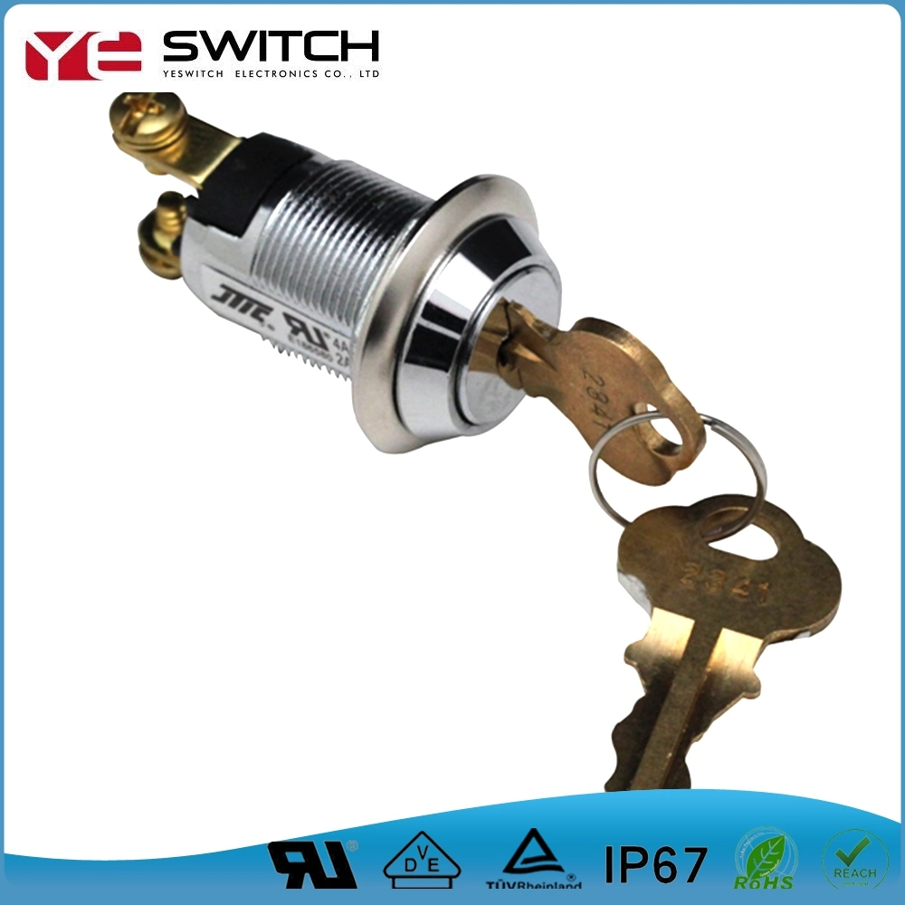 UL Certificated Lacking Durable Standard Lug Key Lock Switch Supplier