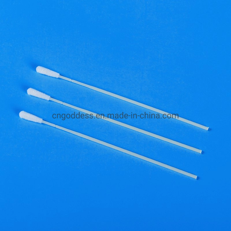 Clinical Diagnostic Kit Medical Genetic Testing Sample Collection Oral Flocked Swab