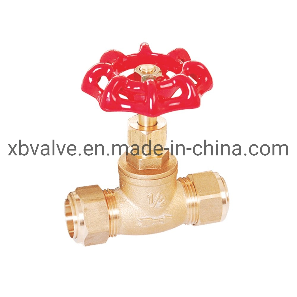 Compression X Compression Forging Brass Stop Valve