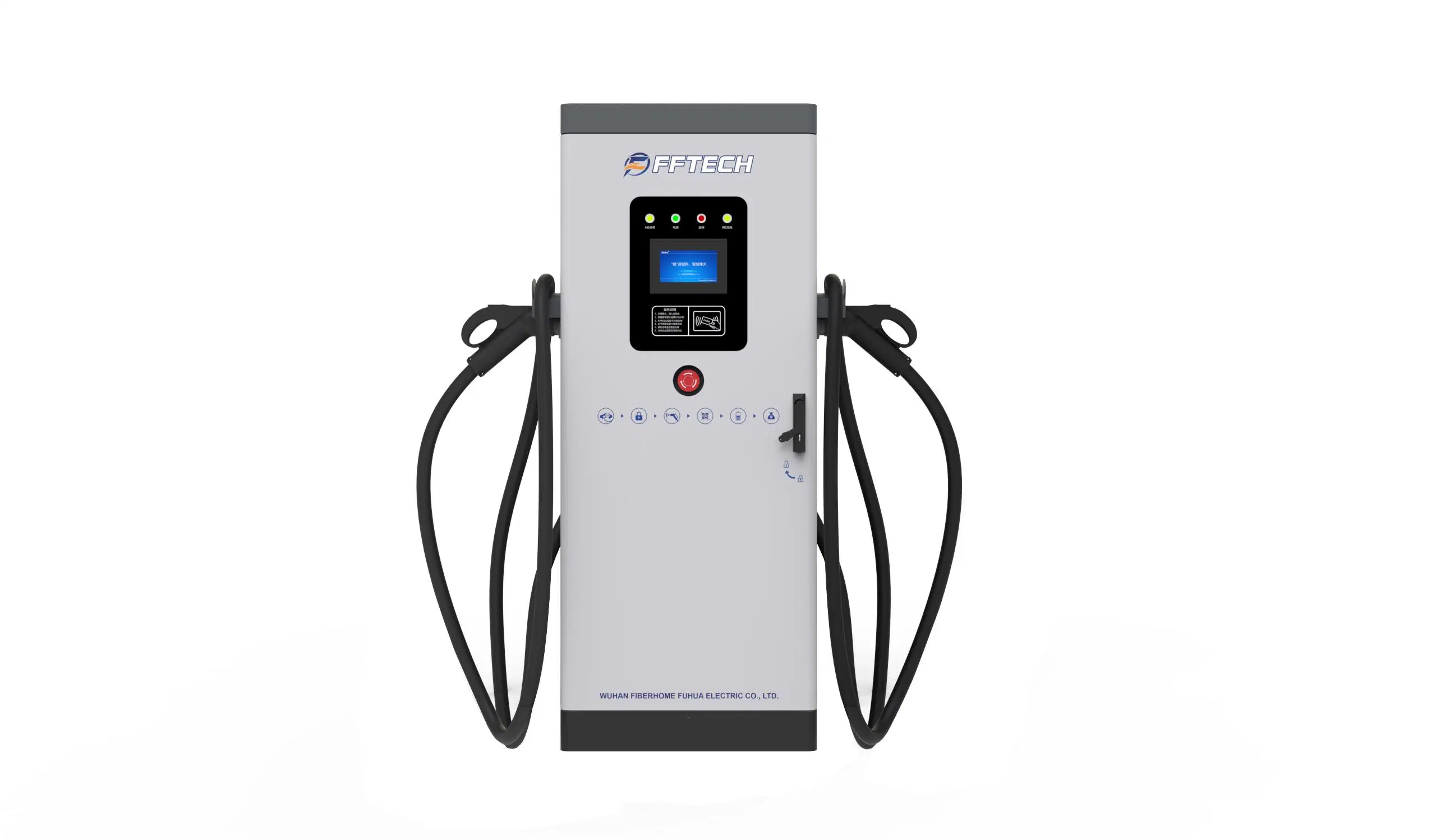 60kw 120kw 160kw 180kw CCS Type 2 Car Battery Charger DC EV Charger