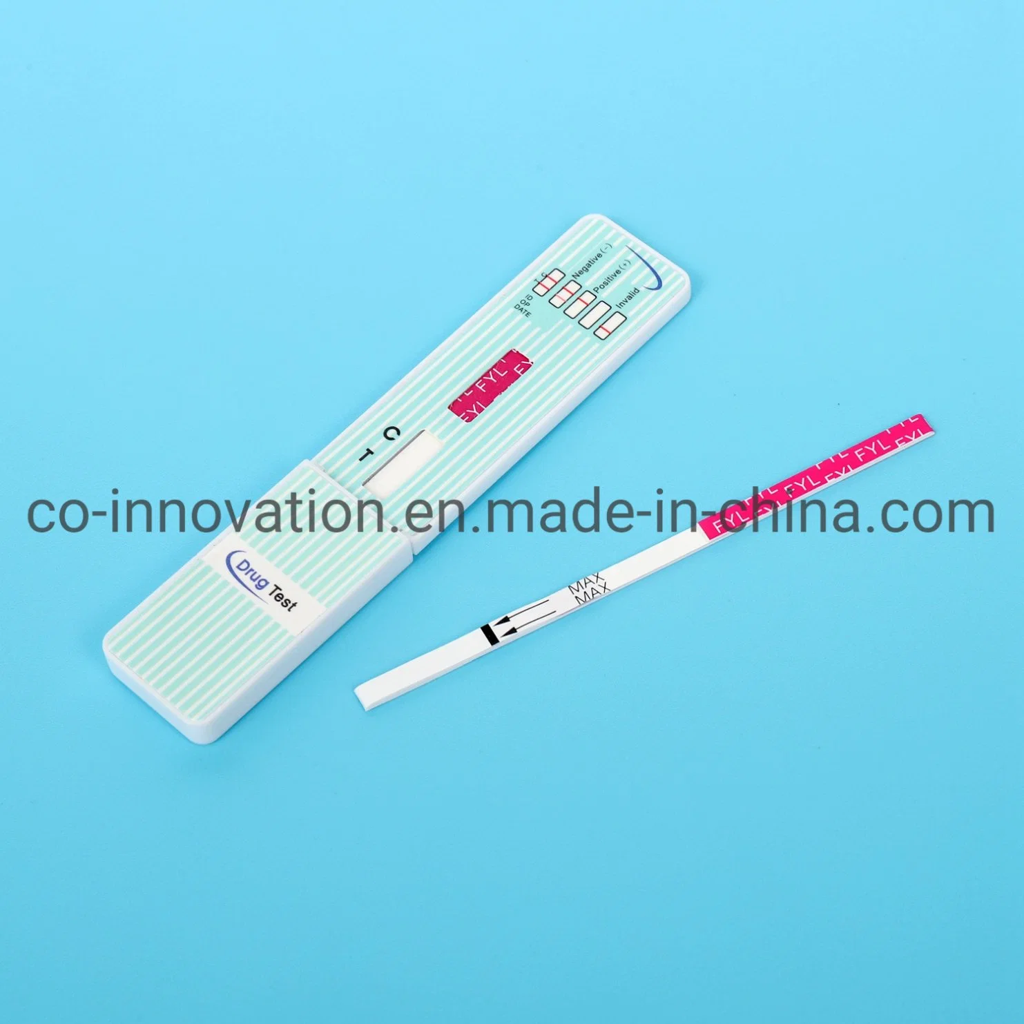 Co-Innovation One Step Drug Test Single Fentanyl (FYL) Test Strips