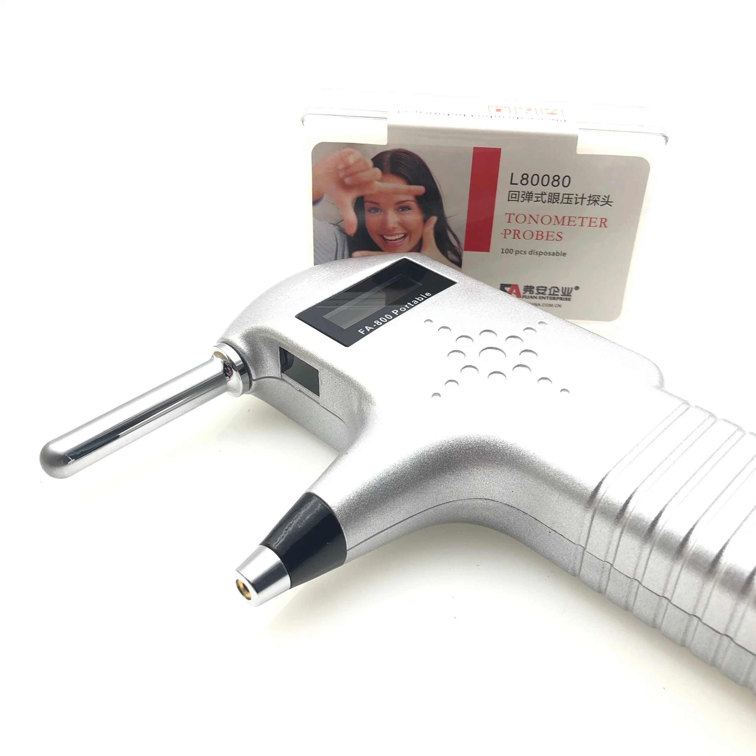 Instrumento oftálmico óptico de médicos veterinarios VET tonómetro portátil, Veterinario tonómetro