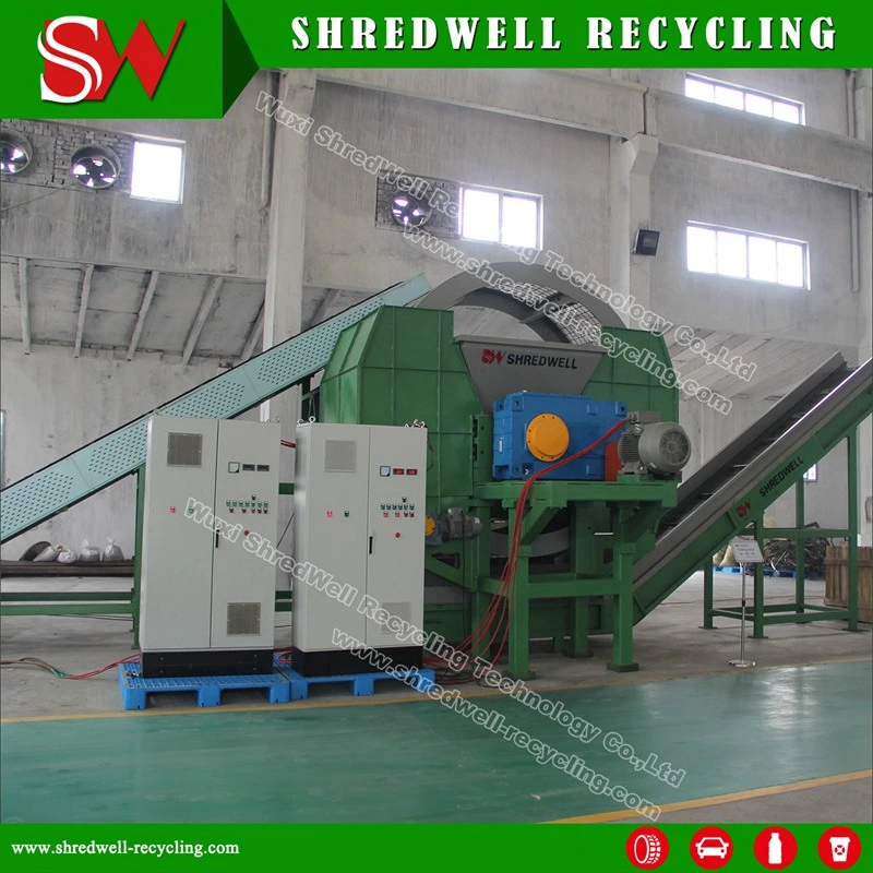 Two Shaft Used Washer Crusher for E-Waste Recycling