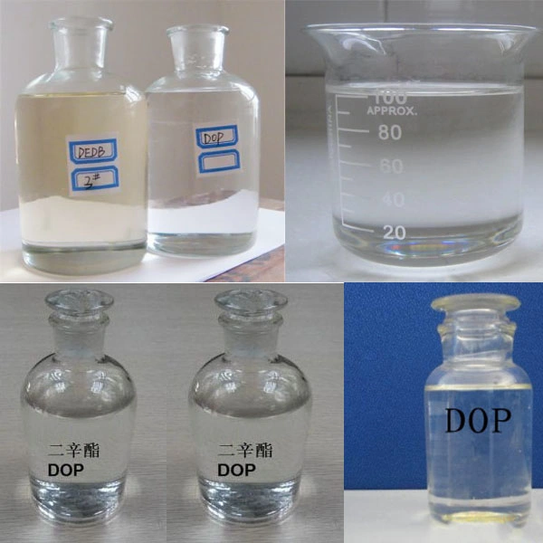 El 99,5% PVC aceite DOP para PVC PVC plastificante Dioctyl DOP la pureza de ftalato de ftalato Dioctyl Precio plastificante DOP