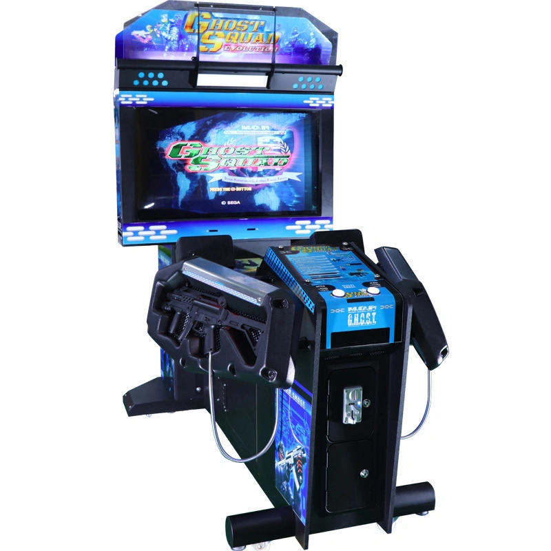 Juego de máquina de tiro de simulación de pasillo dos juegos interactivos de entretenimiento Arcade Equipo de juego