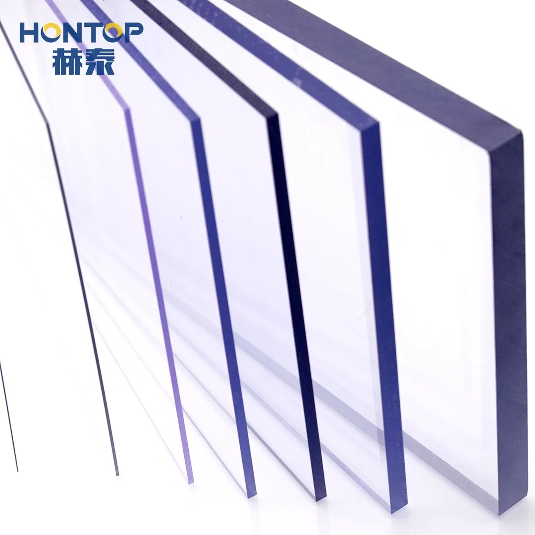 0.5mm 0.8mm Clear Colored Anti Dazzling Anti Fingerprint Solid PC Polycarbonate Sheet