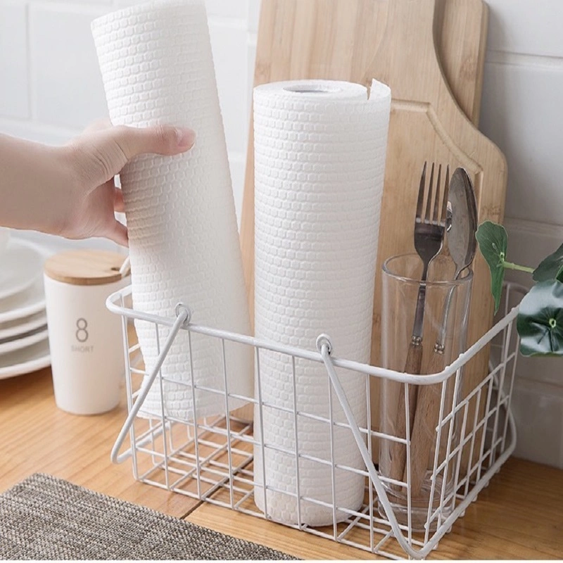 OEM Custom Non-Woven Disposable Cleaning Cloth Kitchen Dish Towel Wiping Dishcloth