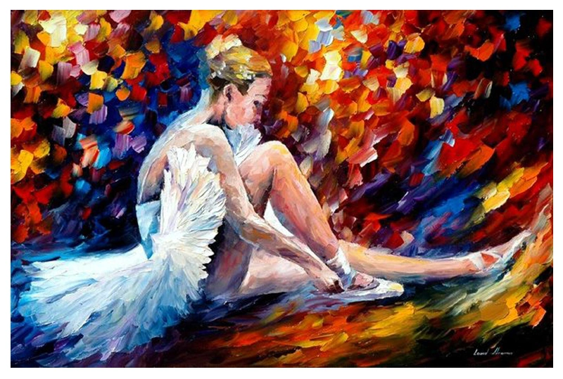 Wholesale/Supplier High quality/High cost performance  Decoration Oil Painting, Knife Painting for Scenery for Gallery