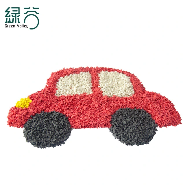 Colorful Rubber Granules for Children's Playground Surface EPDM Granules