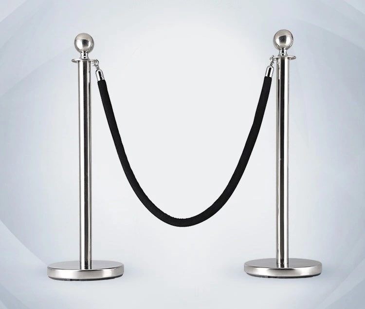 Wedding Supplies Queue Rope Stand Crowd Control Steel Stainless Barrier Stanchion