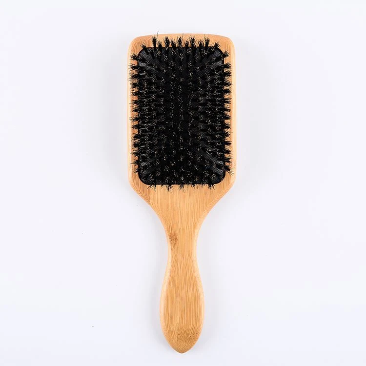 Customized Long Handle Wholesale/Supplier Bamboo Detangling Massage Air Hair Brush