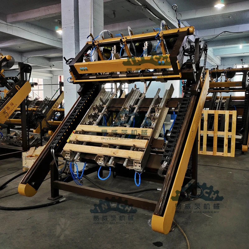 Automatic Wood Pallet Making Machine with Adjustable Molds