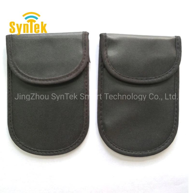 2pack Car Key Signal Blocker Case, Keyless Entry Fob Guard Signal Blocking Pouch Bag CAS, Antitheft Lock Devices Case