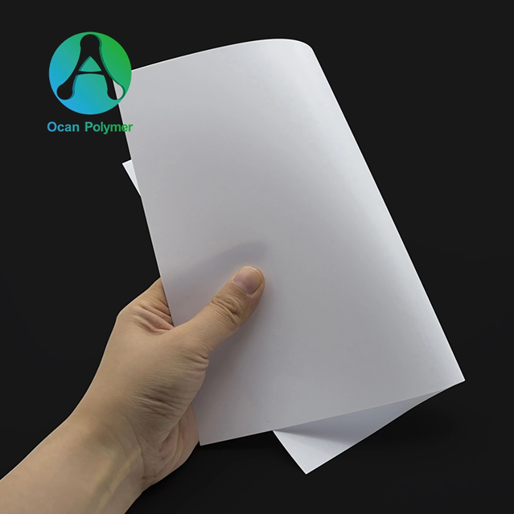 1.0mm 1.4mm White Hard Plastic PVC Rigid Sheet Board for Playwood