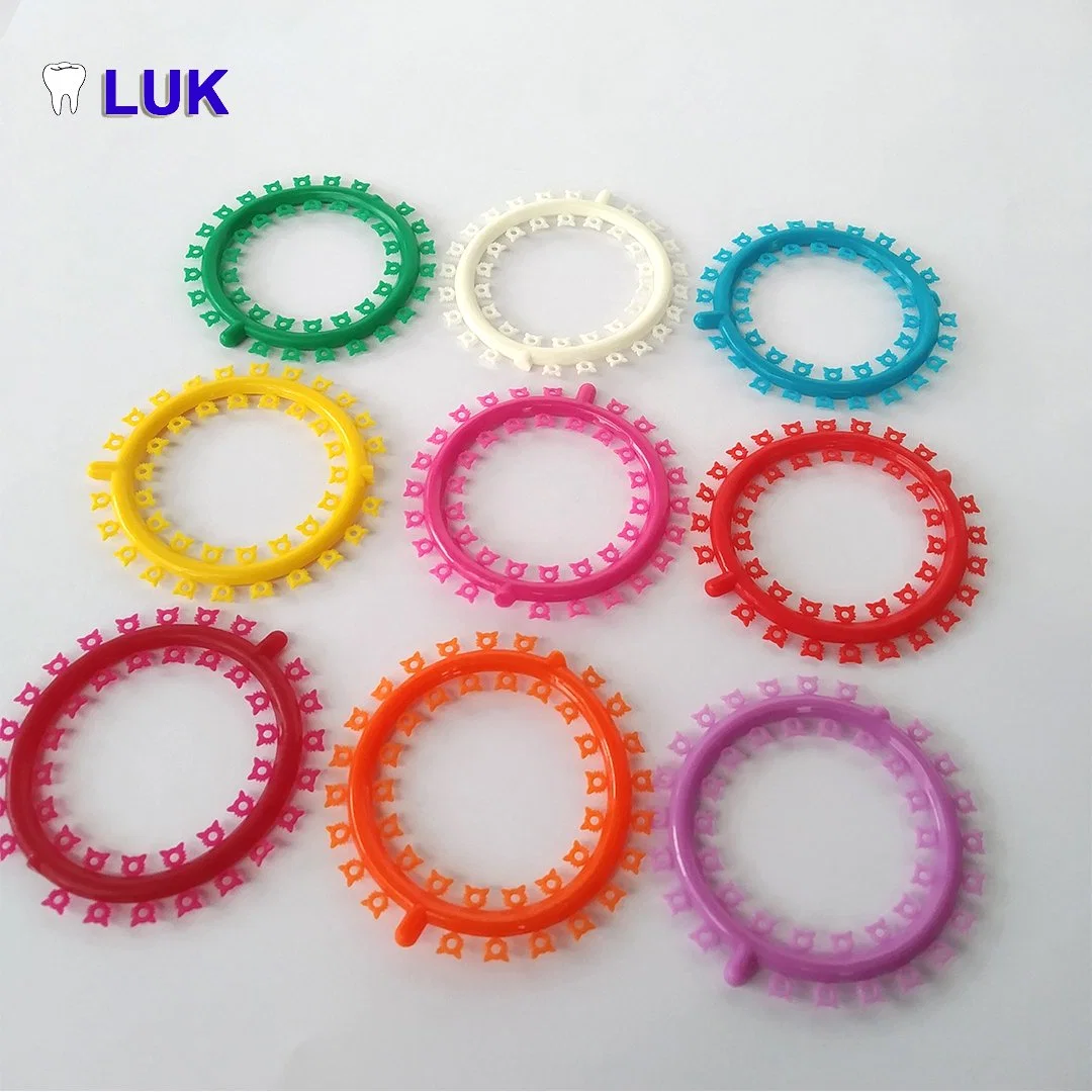 OEM High quality/High cost performance Elastic Dental Orthodontic Material Ligature Tie