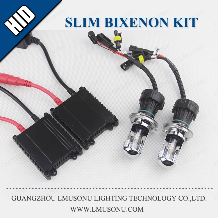 1063 Slim Luces Bixenon HID Kit H4 AC 35W