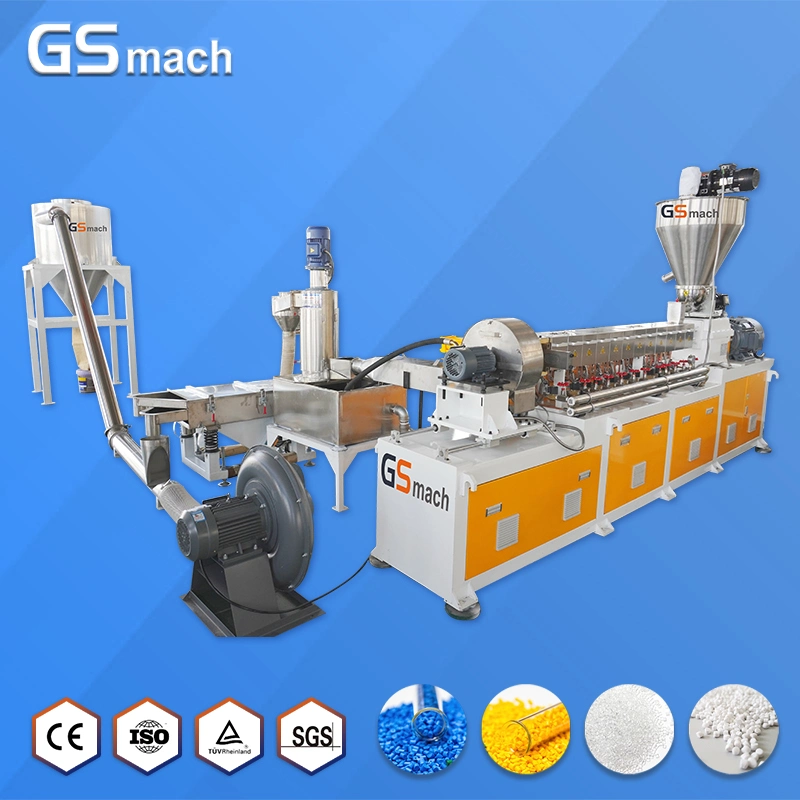 Twin Screw Extruder Plastic Compounding Machine Granulators