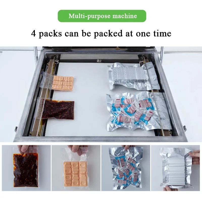 Vacuum Packing Sausage Meat Commercial Rice Vacuum Sealer Machine