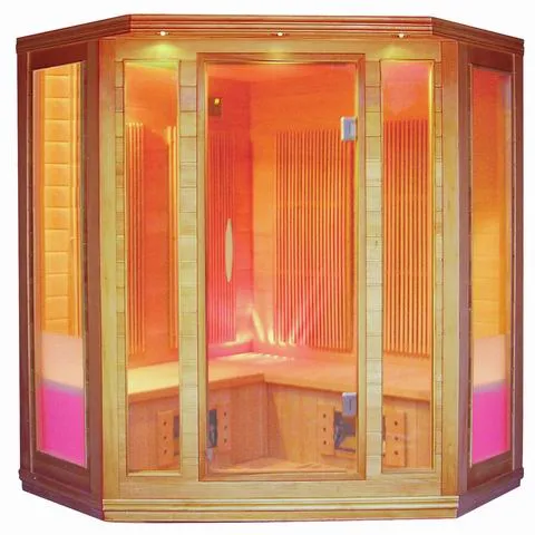 Original Factory Luxury 2 People Home Sauna 2000W Far Infrared Sauna Rooms