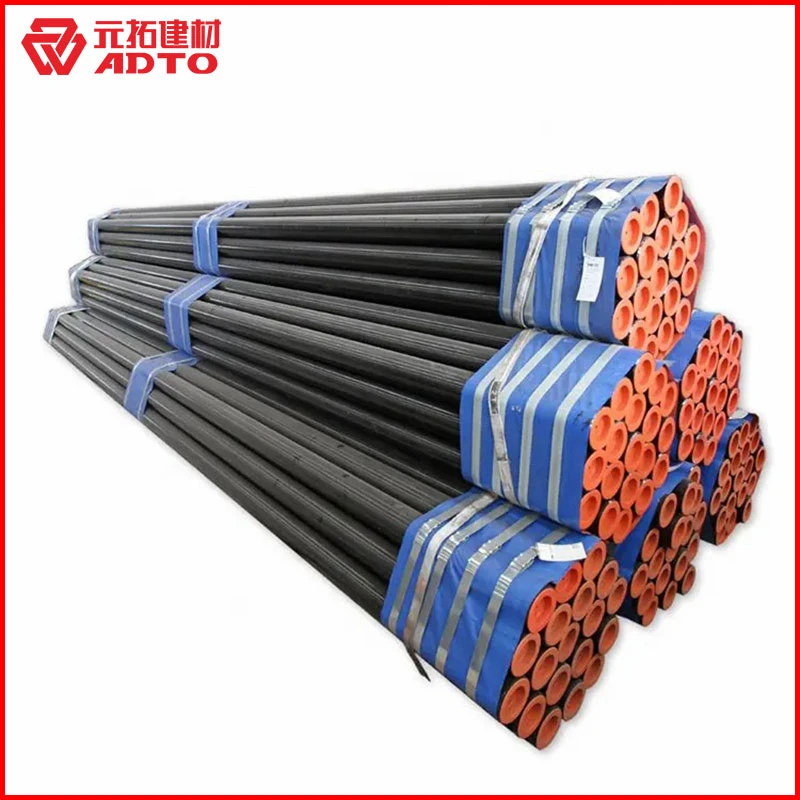 Carbon Steel ASTM A106 API 5L DIN GB 1629 Welded Line Pipe Straight Seam ERW LSAW X42/X52/X60 Seamless Spiral Galvanizing