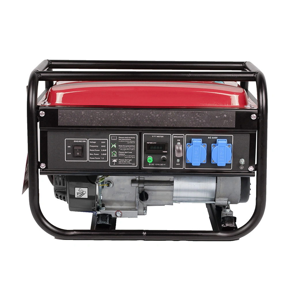 3600 Portable Gasoline/Petrol Power Generator, Home Use Recoil Start 2.0 Kw Gasoline Generator (FG4000-B)